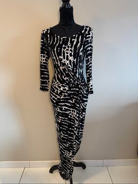 Venus faux wrap dress